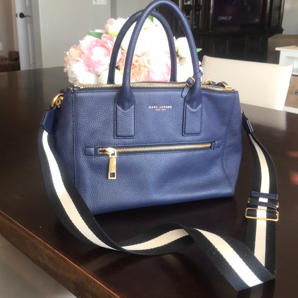 Marc Jacobs Navy cross body handbag